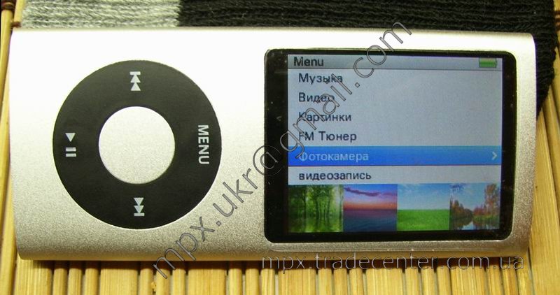 G-сенсор в копии ipod nano 5g.