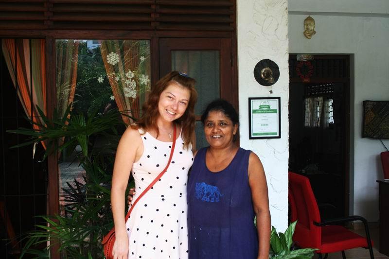 Ранни - мой первый кулинарный учитель на Шри-Ланке.